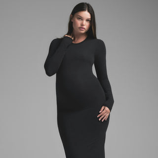 VESTIDO DE MANGA COMPRIDA PARA GESTANTES - ÔNIX